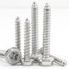 304 Stainless Steel Hexagonal Anti-Slip Flange Self-Tapping Screws with Teeth (M3/M4/M5)