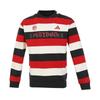 adidas Abbigliamento Sportivo KN Felpa Girocollo Felpe Bambini Rosso Nero KB0581