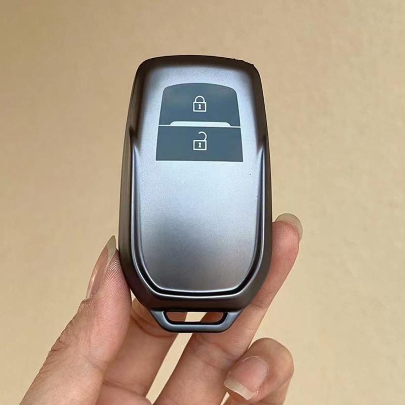 Tpu Car Key Case Cover Shell Fob For Toyota Chr Hilux Fortuner Land Cruiser 200 Camry Corolla Crown Rav4 Highland Key Chain