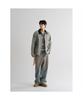 8Seconds Contrast Collar Neck Coverall Jacket Khaki