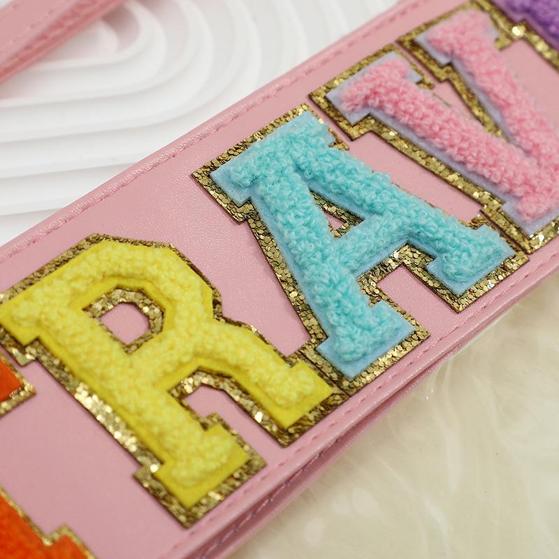 1PC Makeup Bag Transparent Cute ID Bag Waterproof Portable Handbag Large Capacity Makeup Bag