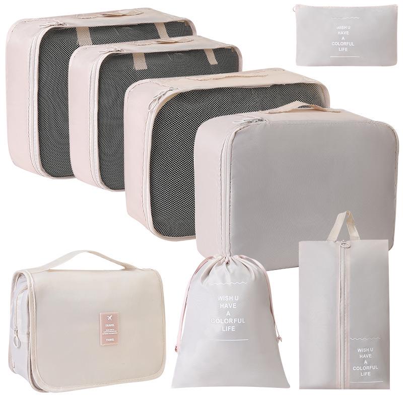 Travel Storage Set: Cross-Border Drawstring Bags for Luggage, Shoes, Underwear, and Clothes Organizer