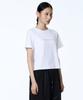 71TO96 Lettering Crop T-Shirt (White)