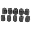 10Pcs System Charging Port Caps R134a 13mm 16mm Air Conditioning Service Charging Port Caps Automotive Accessories