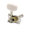 6Pcs Replacement Guitar Strings Button 3L+3R - 1:14 Gear Ratio Tuning Keys, Double Hole Design with Washers & Screws Included