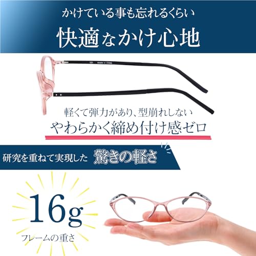 PrePiar Women's Reading Glasses, Stylish, Invisible, Blue Light Blocking, 3-Month Warranty, 3.0 Demi Brown