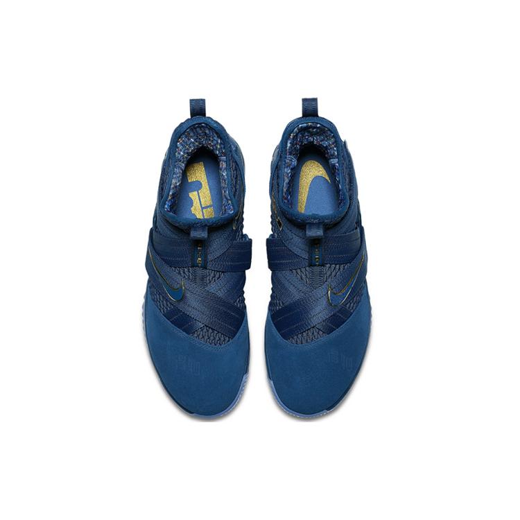 Nike LeBron Soldier 12 Sfg Epn Blue Gold AO4055-400