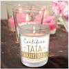 [R3994] - 'Tata Extraordinary Certified' Scented Candle - 92x70 Mm (vanilla)