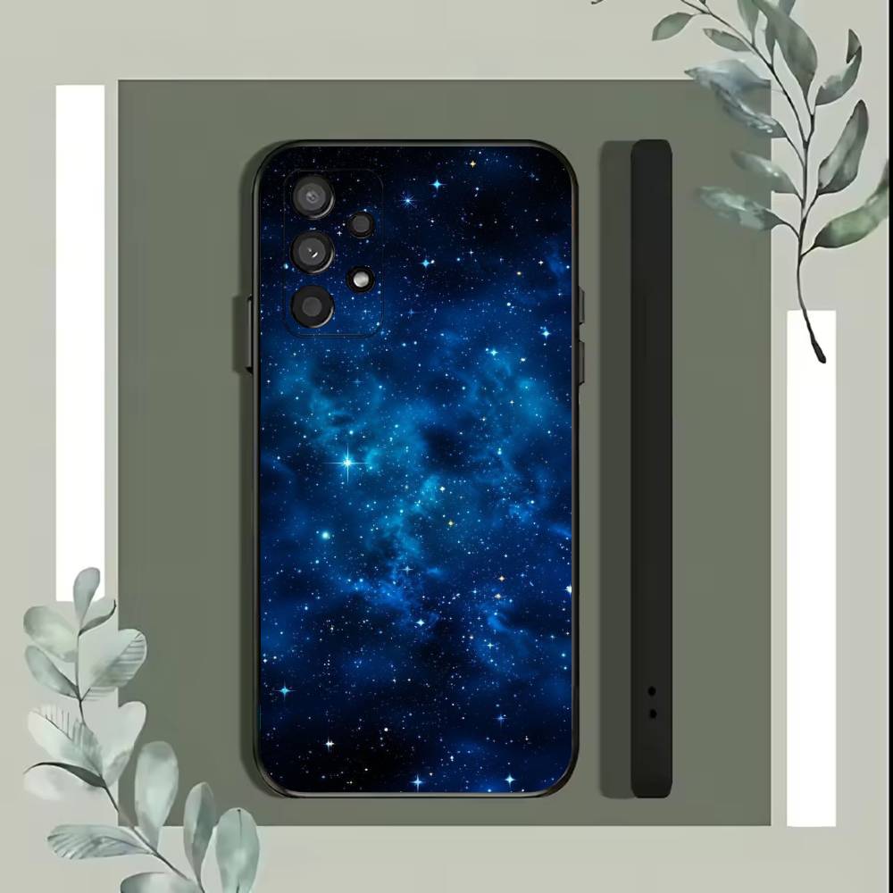 Starry Glow Phone Case For Samsung S25,S24,S21,S22,S23,S30,Ultra,S20,Plus,Fe,Lite,5G Black Cover