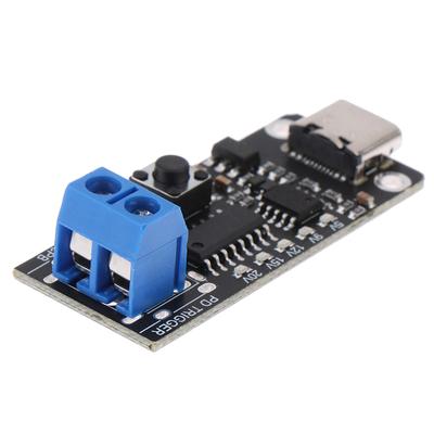 100W 5A Schnellladeplatine Typ-C USB-C QC PD Lockstoff-Trigger-Modul Hochgeschwindigkeits-Ladegerät Power Delivery Boost-Modul