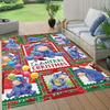1pc Eeyore Carpet Area Rug, Bedroom, and Playroom Durable, Stain-Resistant, and Easy To Clean, Living Room