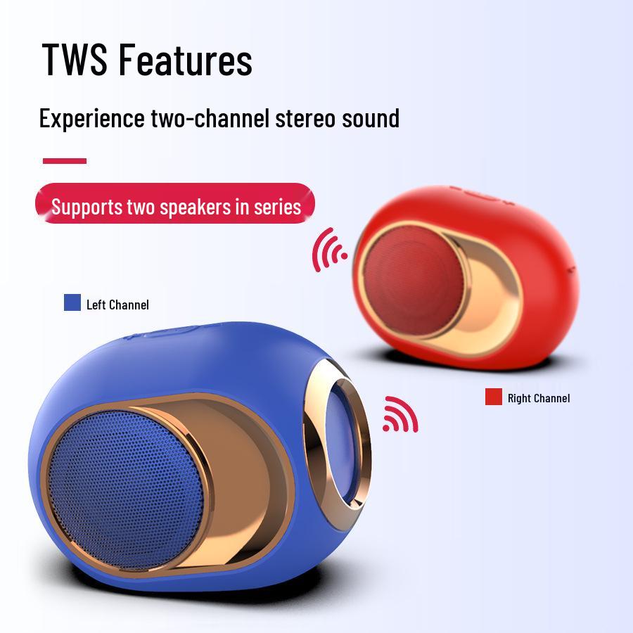 X6 Home/Outdoor Bluetooth Speaker: TWS, Wireless, Heavy Subwoofer, Smart Audio System
