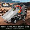 Mould King 19016 Truck Crane Building Set, APPRemote Engineering Truck Building Kit, City Mobile Crane Model Set, Ideal for Kids and Adult Collectors