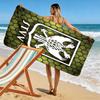 STVV Print Beach Towel, Large Soft Quick Dry Towel for Beach Camping Swimming