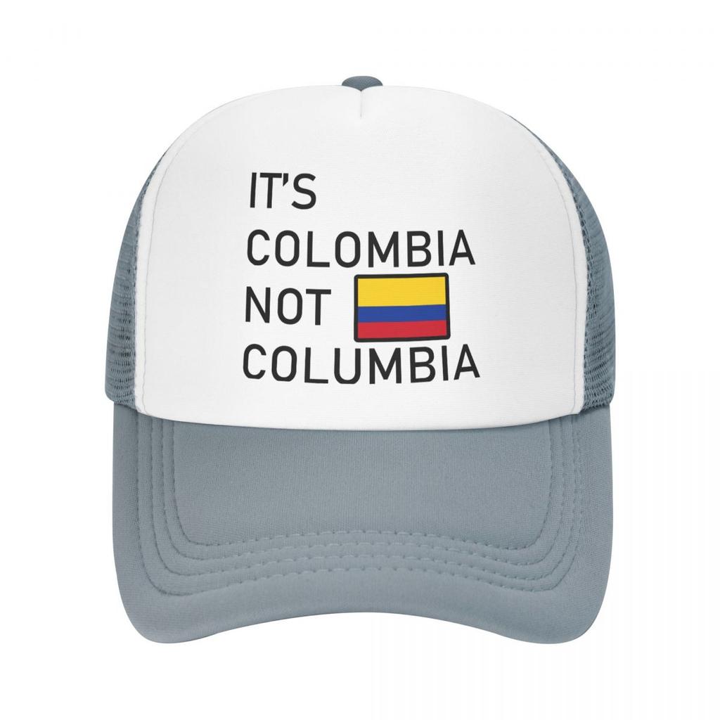 To Kolumbia, a nie Columbia Czapki z daszkiem Czapki baseballowe unisex Snapback Miłośnicy czapek Trucker Czapki damskie Oddychająca siateczka z daszkiem