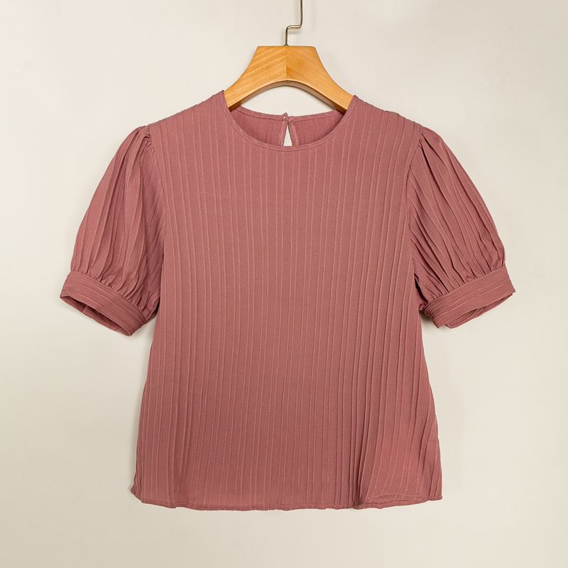 

Летний экспортный K-стиль Новое поступление Повседневный Универсальный Прямой Приталенный Круглый вырез Короткий рукав Пуловер Футболка Топы Dark powder S