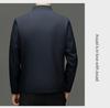 Spring/Autumn Men's Stand Collar Business Jacket - Professional Attire for Young & Middle-aged Bosses