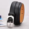 Belt Women'S Leather Simple Thin Belt Casual Style Decorative Summer Belt
