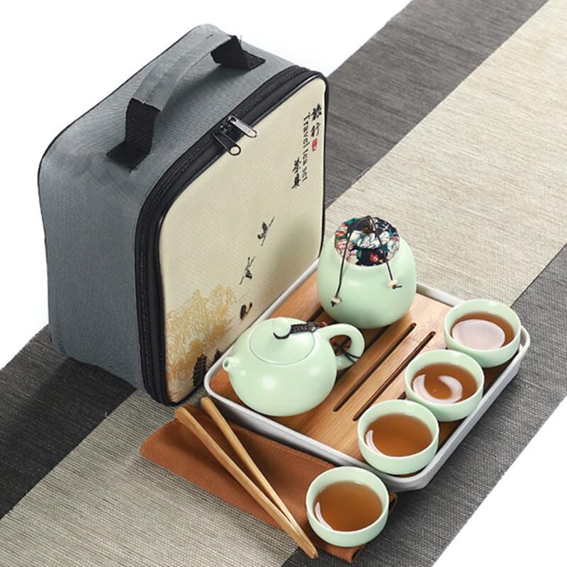 Jun Shiqi WA Portable Kung Fu Travel Tea Set