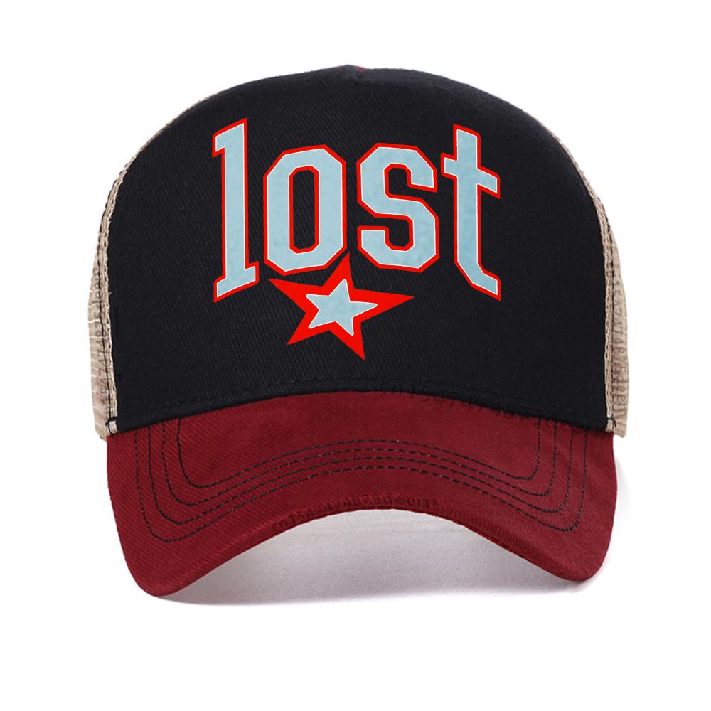 Gorra de béisbol con estampado gráfico 'Mood of the Day Calm' Unisex Verano Casual visera moda Mujeres Malla transpirable Gorras Snapback