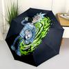 1pc Rick Sanchez Automatic Folding Umbrella - Sturdy 8-Rib Polyester Canopy,Sun-Defying Travel Companion yy251023169