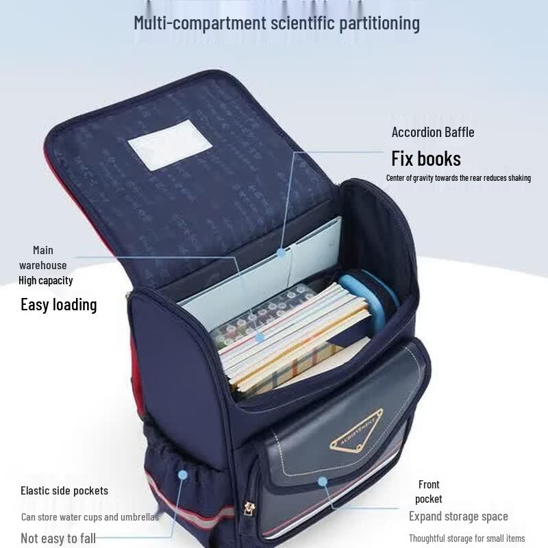 KALA·Y Ergonomic School Backpack for Primary Students