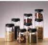 Vacuum-Sealed High Borosilicate Glass Jar for Coffee, Grains & Freshness Preservation
