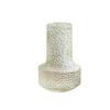 Luxury Hammered Glass Vase: Round Flower Vase & Living Room Ornament for Hydroponics