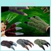 Brinquedo Garra de Dinossauro Jurássico T-rex Marionete de Luva Com Garras Realistas de Borracha Macia