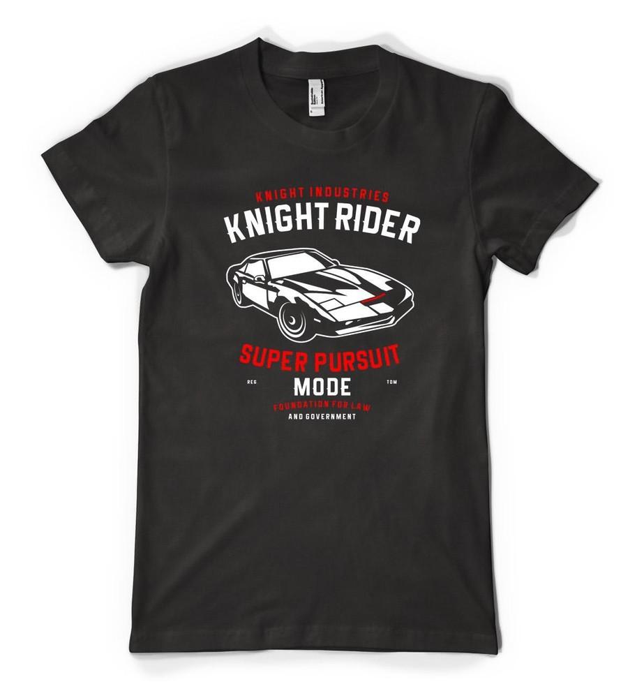 

Knight Rider Industries Super Persuit Mode Personalised Unisex Adult T Shirt 4XL