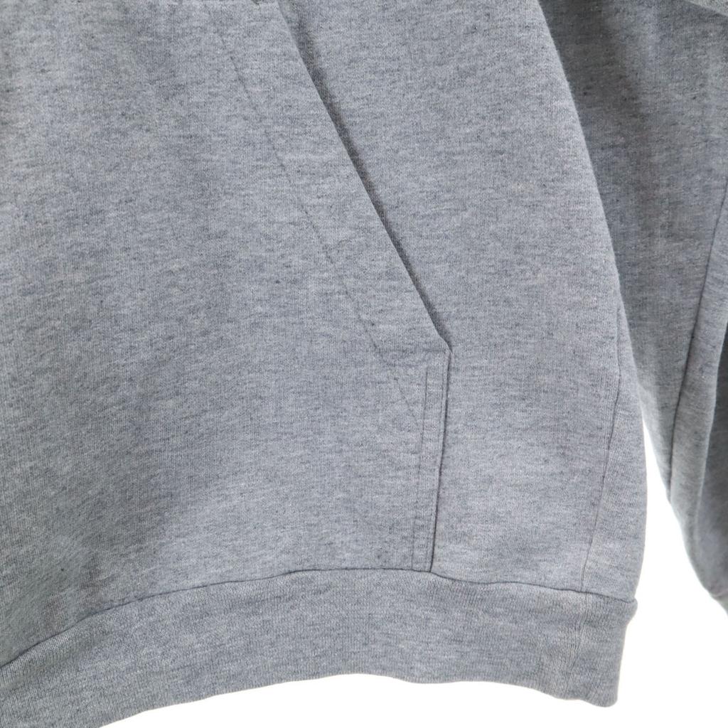 Adidas 80s Vintage Trefoil Logo Long Sleeve Sweatshirts M Gray Men's Used