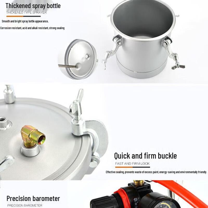 Belton Water-in-Water Paint Spray Gun Kit with Pressure Pot