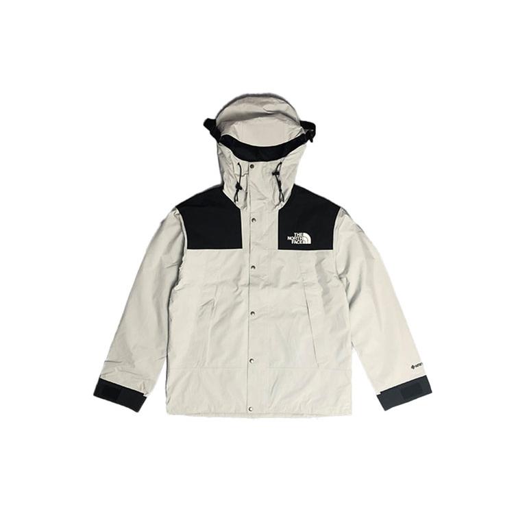 THE NORTH FACE 1990 Waterproof And Windproof Windbreaker Jacket Unisex Light Gray NI2GN41E