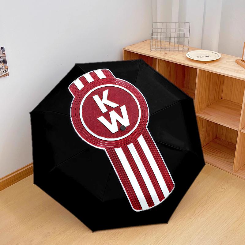 Kenworth , automatic folding umbrella, portable and foldable design, 8 ribs, a Christmas or birthday gift.
