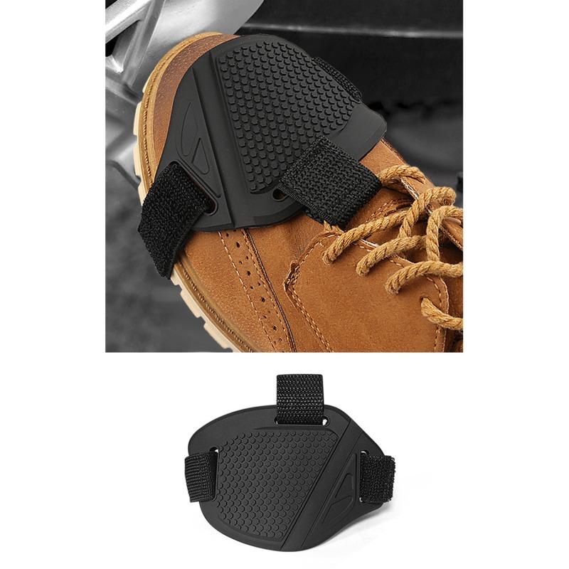 Anti-skid Gear Shifter Lightweight Boot Cover Shifter Guards Protector Useful Rubber Motorcycle Shoes Protection Gear Shift Pad