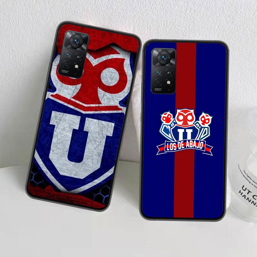 Fondo U. De Chile LOGO Phone Case For Redmi 14C 12 12C Note 14S 13 14 Pro Plus K80 Pro 10 10A 10C 9 9A 9C 9T 8 8A TPU Clear Cove