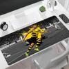 Borussia Dortmund Celebration Large Mouse Pad Keyboard Pad Computer Desk Mat Non-Slip Rubber Bottom Office and Gaming Desk Decoration