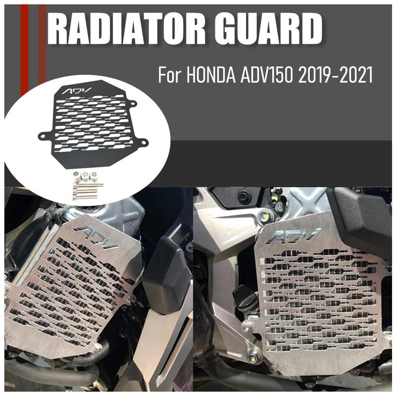 For HONDA ADV150 ADV 150 ADV-150 2019-2021 Accessories Motorcycle Radiator Guard Grille Protector Grill Cover Engine Cover CNC чёрный