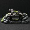 Resin Simulation Moss Rockery Fish Tank Aquarium Decor Landscape Ornament Craft