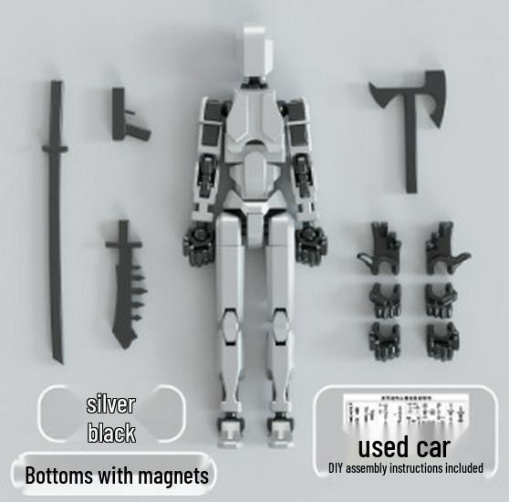Scythe Multi-Joint Movable Doll: Inspire Children's Creativity & Imagination!
