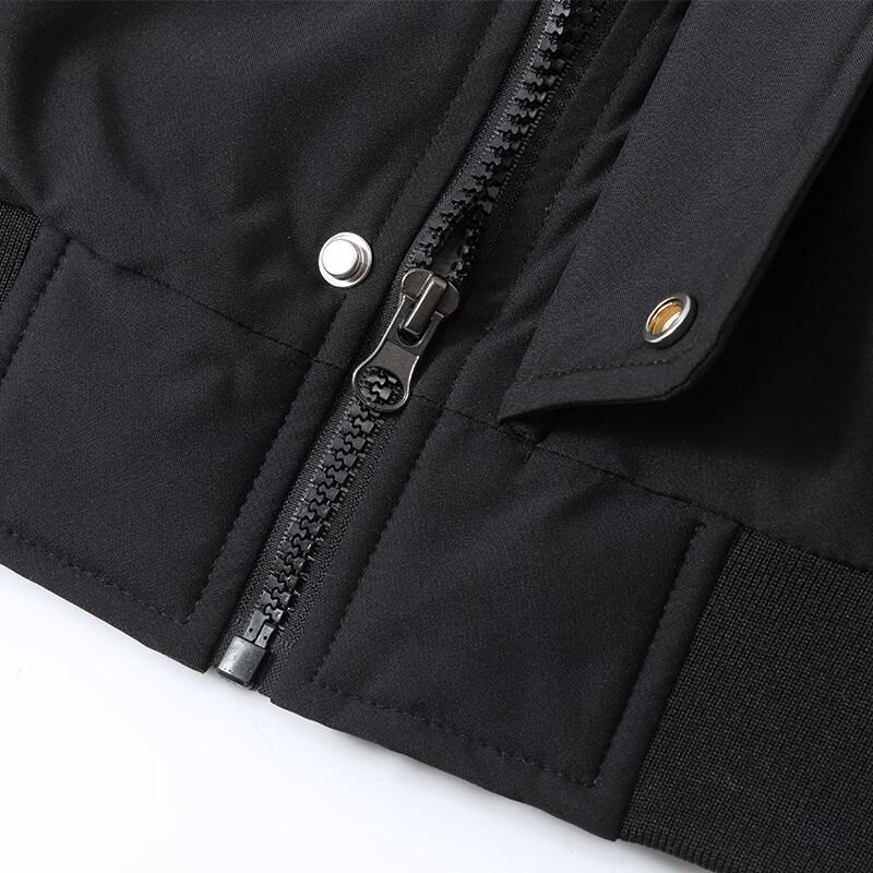 Snoopy Men's Faux Two-Piece Casual Quilted Jacket