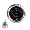 12V Mechanical Fuel Gauge Indicators with Scratch Resistant Face for Daily Driving, Auto Tuning, Vehicle Customization
