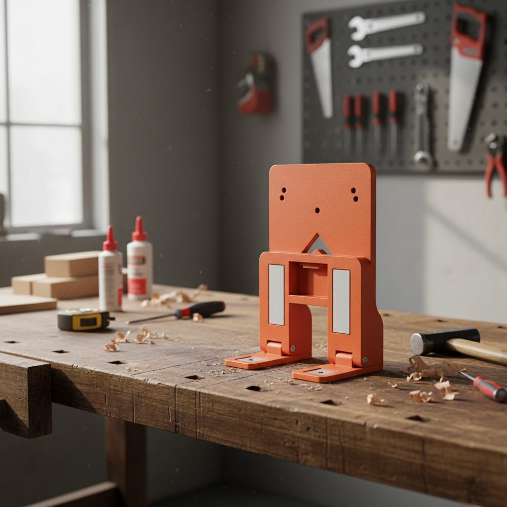 Seam Fixing Plate Cabinet Door Quick Installation Positioning Plate Foldable Fixing Plate Hinge Installation Positioning