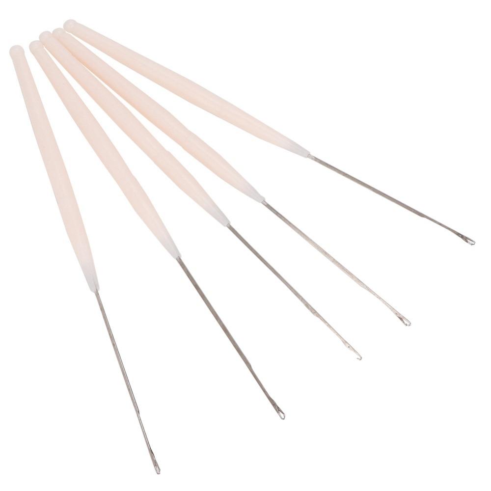 5Pcs Convenient Tools Threading Needles Handle Design Jewelry Accessories Jewelry Making