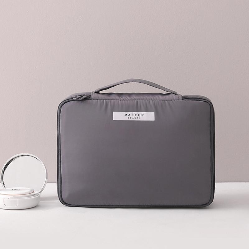 Portable Zipper Makeup Bag Women Cosmetic Bag Travel Organizers Female Make Up Cases Pouch Gift for Girls