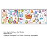 Wandaufkleber, selbstklebend, abnehmbar, bezaubernd, starke Klebrigkeit, lebendige Farben, dekorativer PVC-Osterhasen-Aufkleber, DIY-Wandkunst