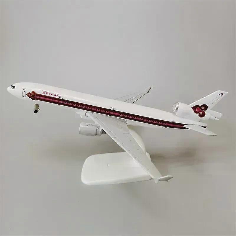20cm Alloy Metal Thailand Air THAI Airlines MD MD-11 Airways Diecast Airplane Model Plane Model Aircraft w Wheels Landing Gears
