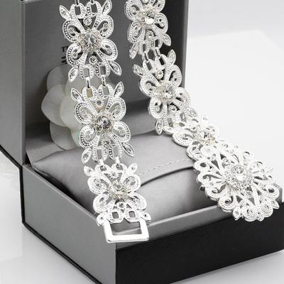 Cintura elegante Cintura da donna Cintura da sposa Gioielli da sposa Ritaglio Lunghezza catena regolabile