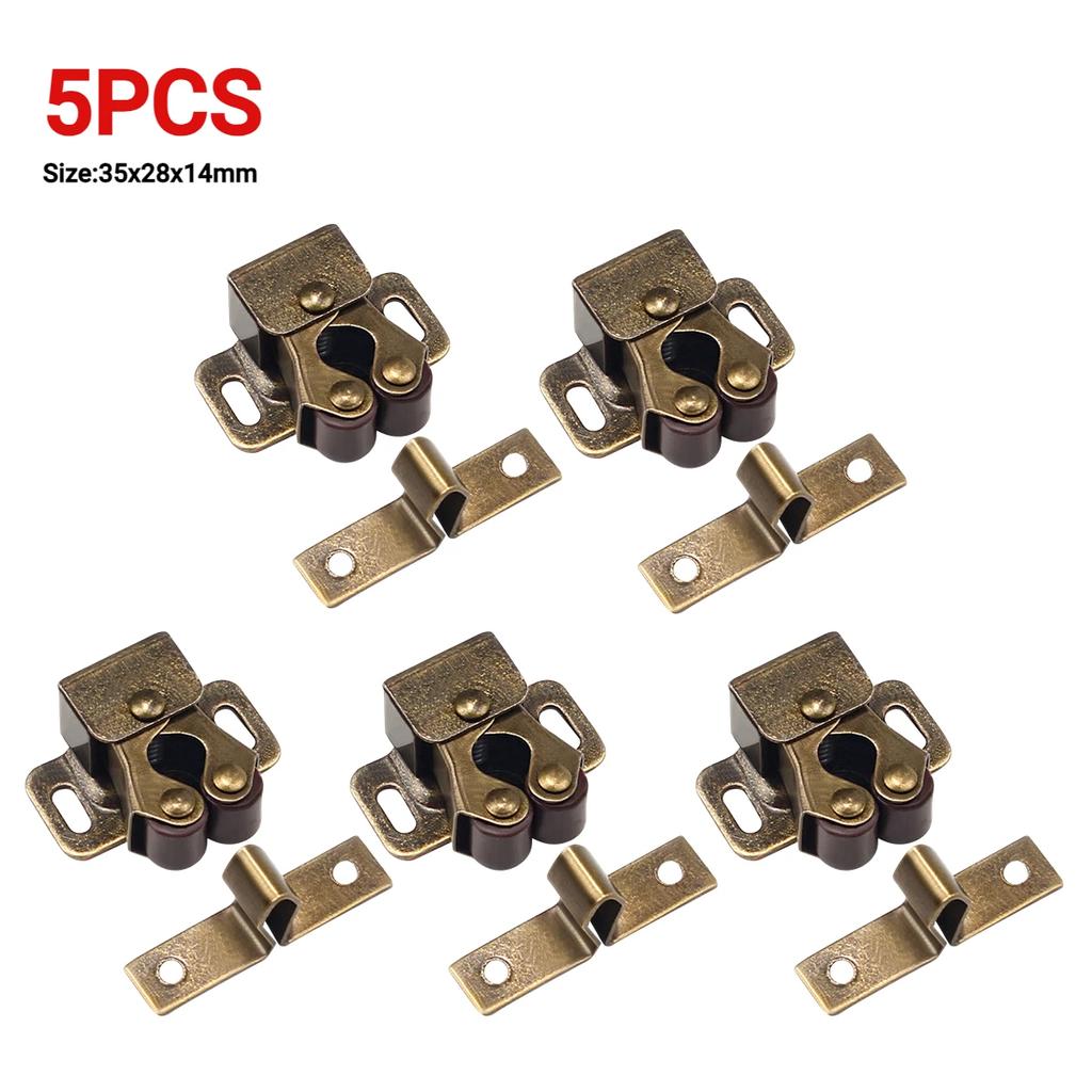 5/3/2/1PCS Door Stop Closer Stoppers Damper Buffer Magnet Cabinet Catches For Wardrobe Hardware Furniture Fittings Accessories
