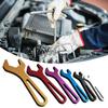 Pack Of 6 Aluminum Wrench AN Tube Fitting Wrenches Hand Tool For Automotive Repair Modification Strong Holding Power